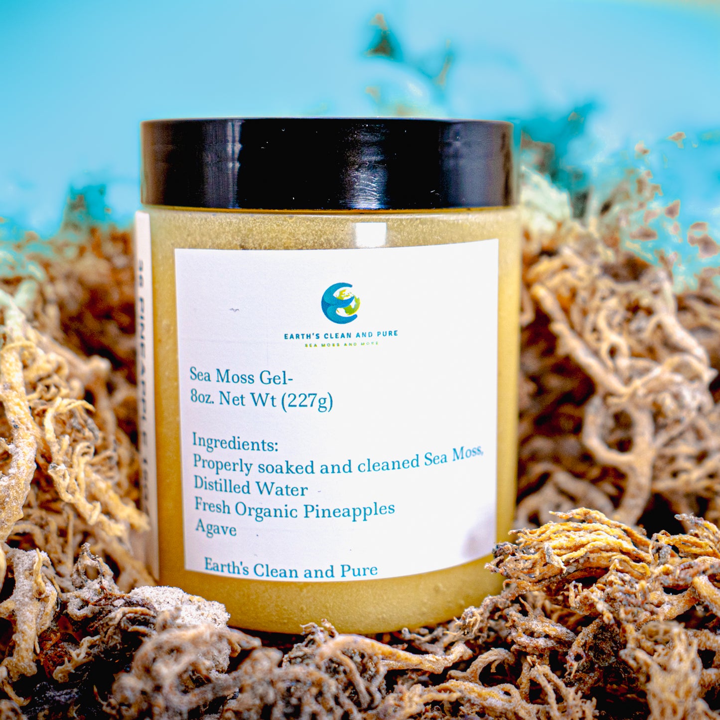 Pineapple Sea Moss Gel - Earth's Clean and Pure