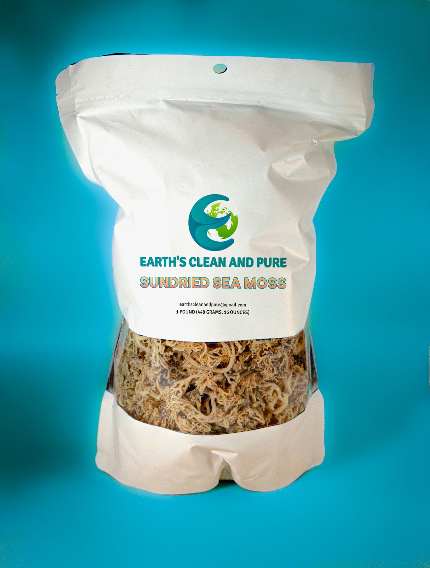 Gold Sundried Sea Moss - Earth's Clean and Pure