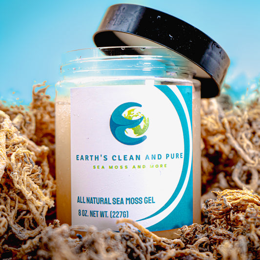 Plain Sea Moss Gel - Earth's Clean and Pure