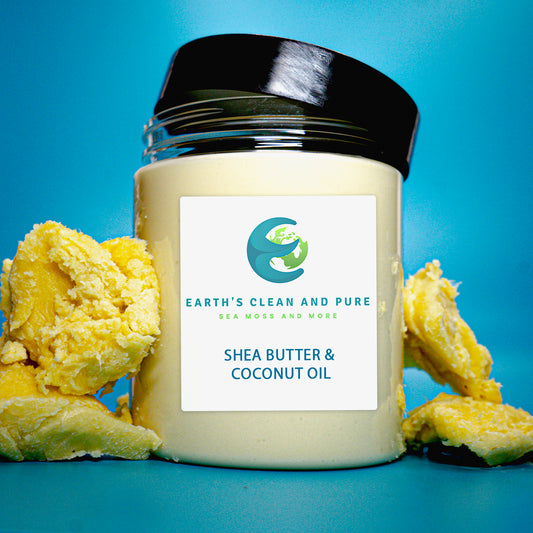 Shea Butter w/Coconut Oil - Earth's Clean and Pure