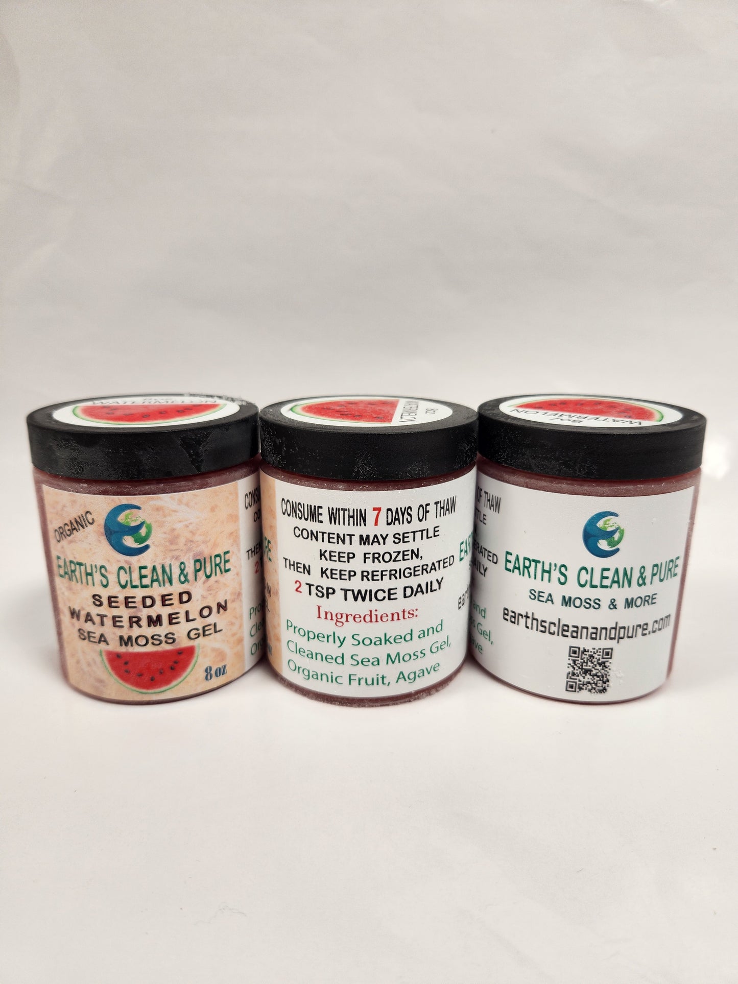 Seeded Watermelon Sea Moss Gel