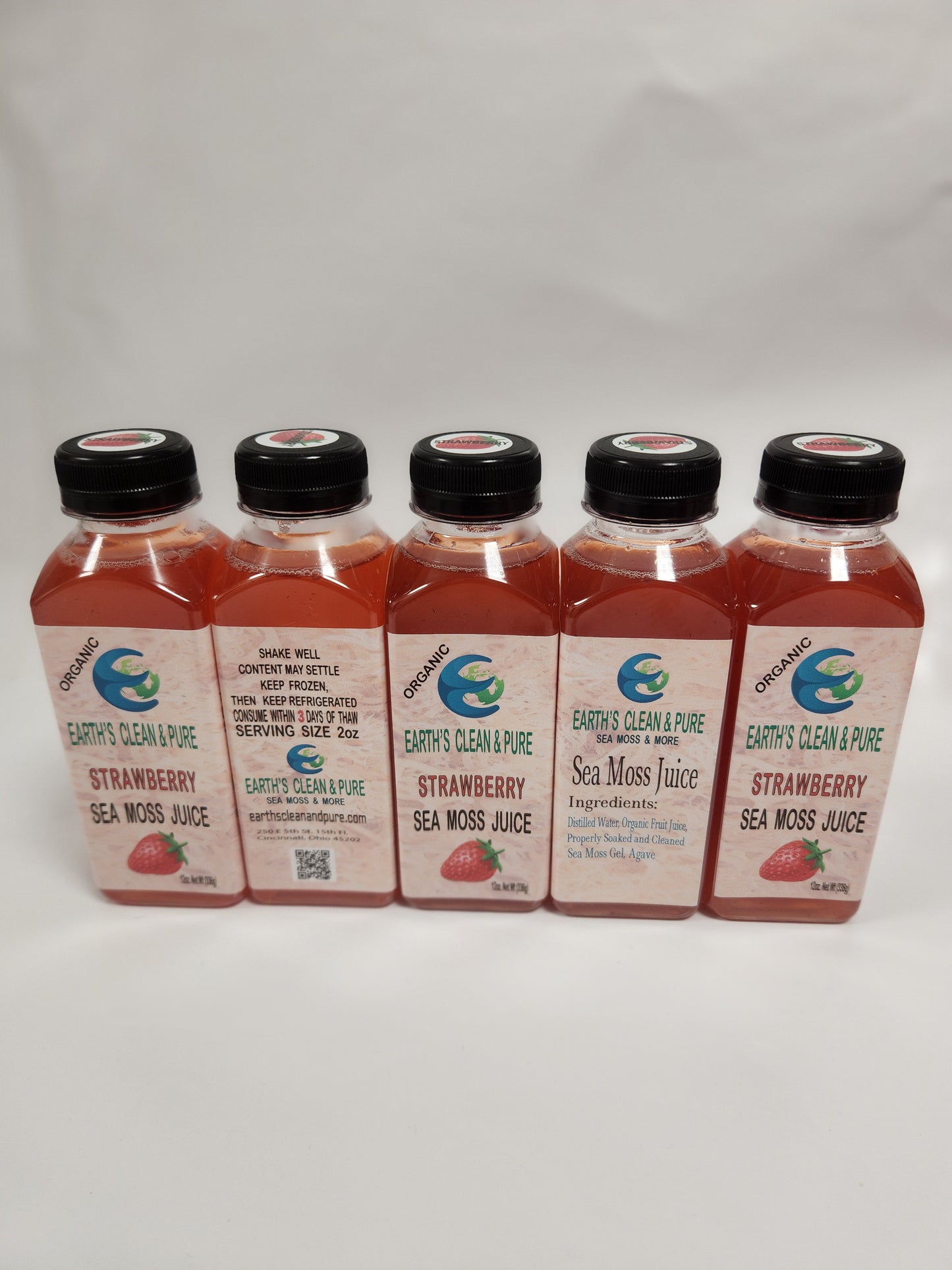 Strawberry Sea Moss Juice
