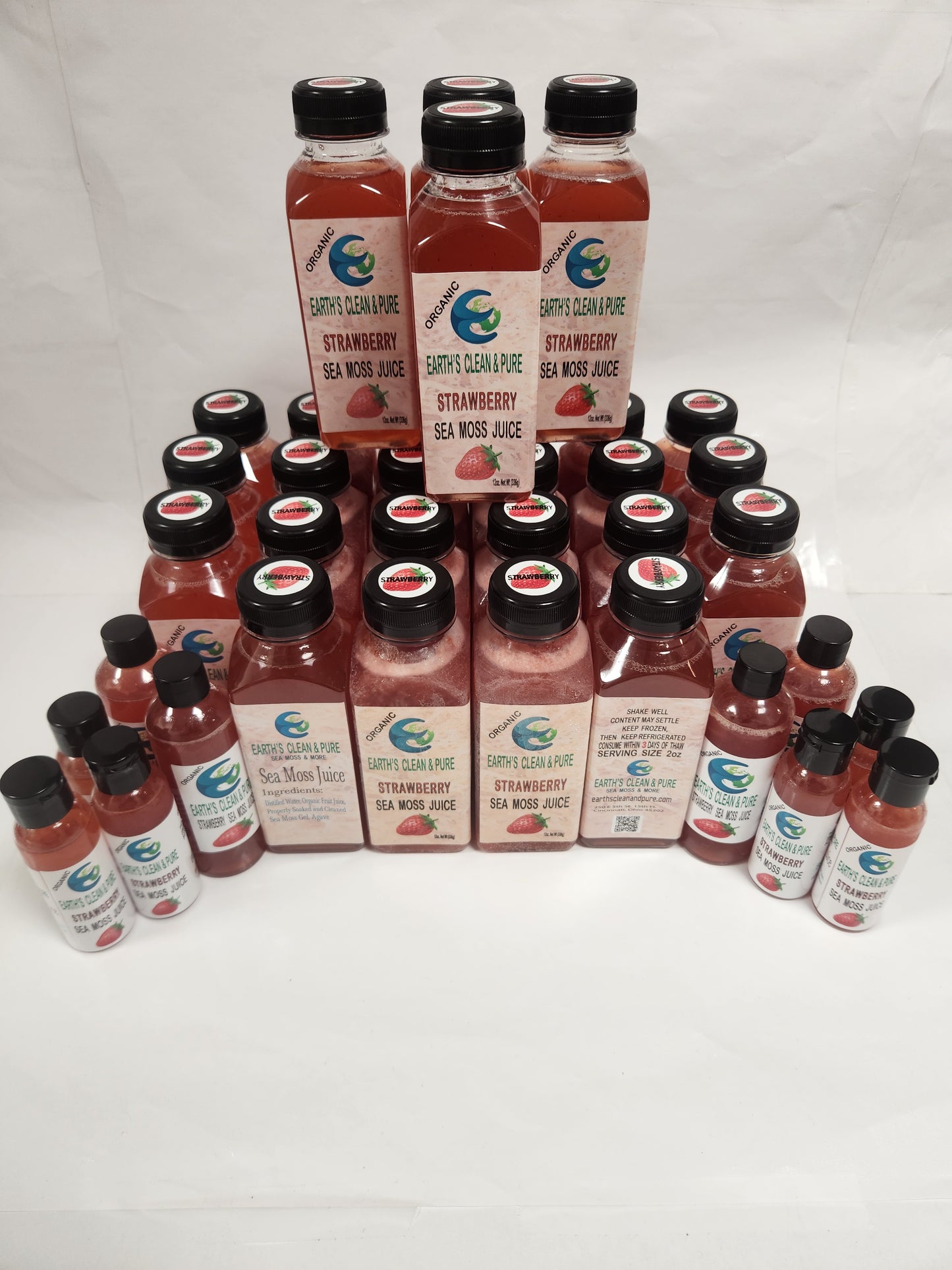 Strawberry Sea Moss Juice