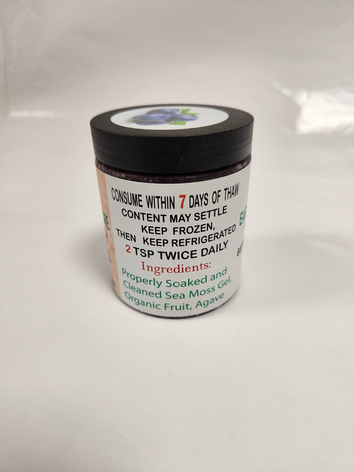 Blueberry Sea Moss Gel - Earth's Clean and Pure