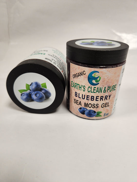Blueberry Sea Moss Gel - Earth's Clean and Pure