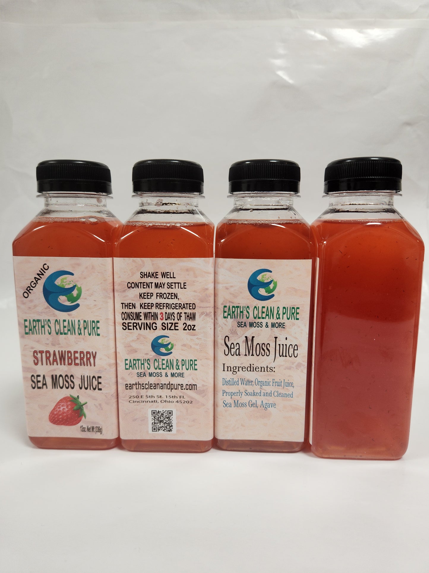Strawberry Sea Moss Juice