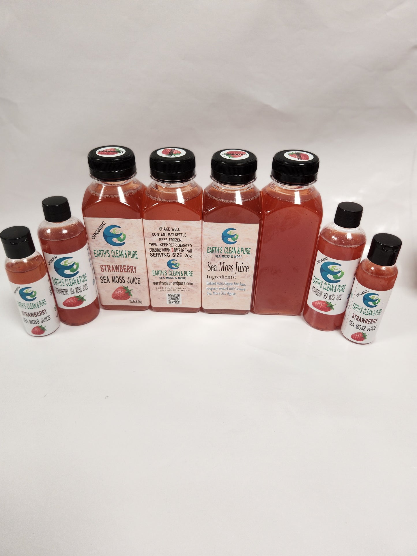 Strawberry Sea Moss Juice