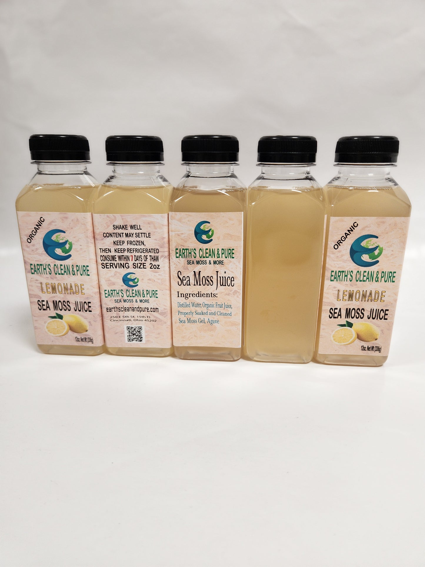 Lemonade Sea Moss Juice