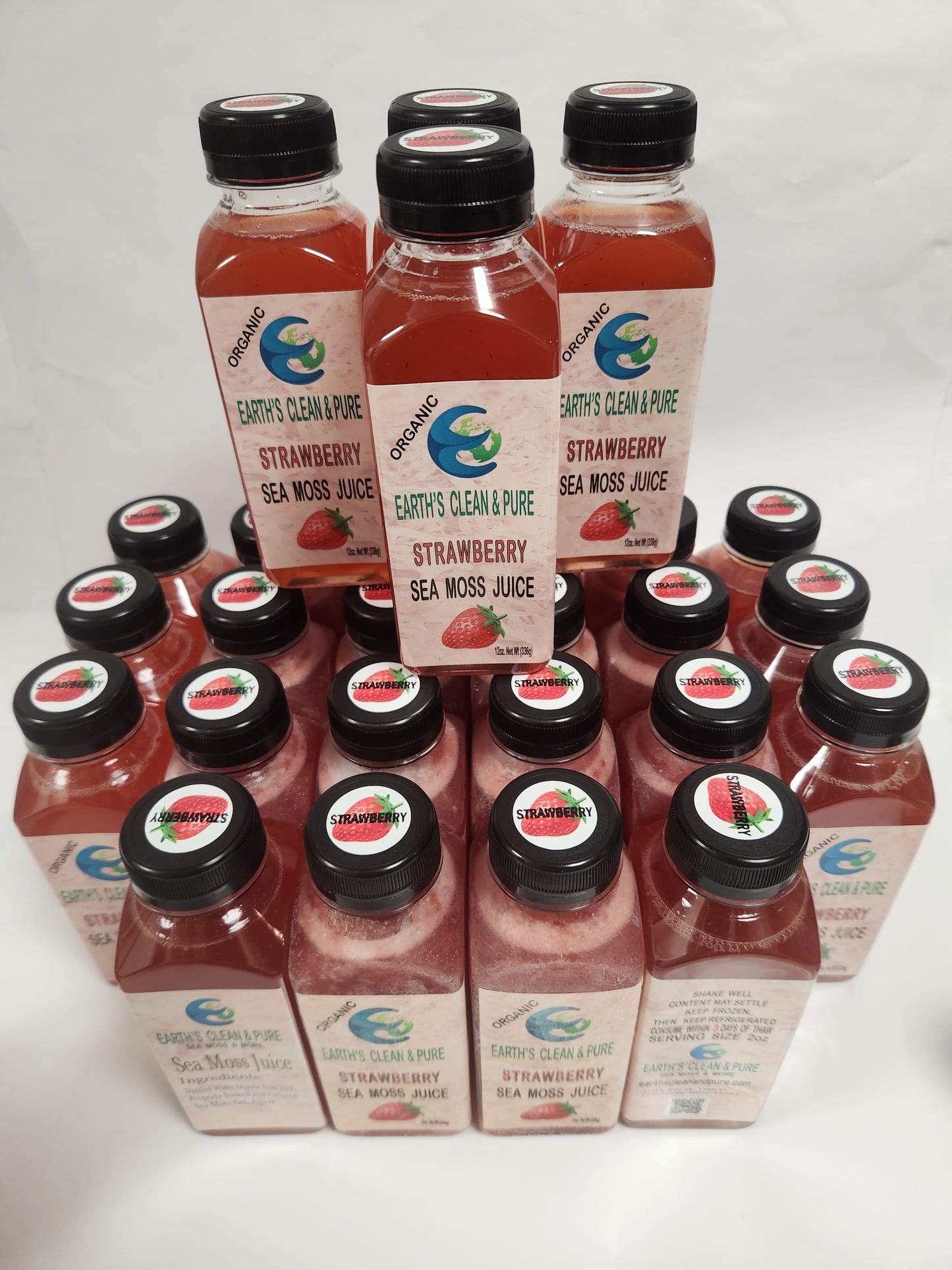 Strawberry Sea Moss Juice