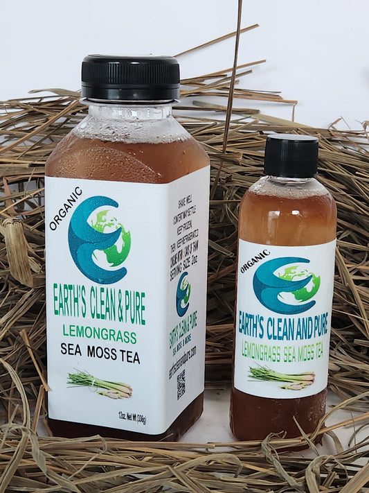 Lemongrass Sea Moss Tea