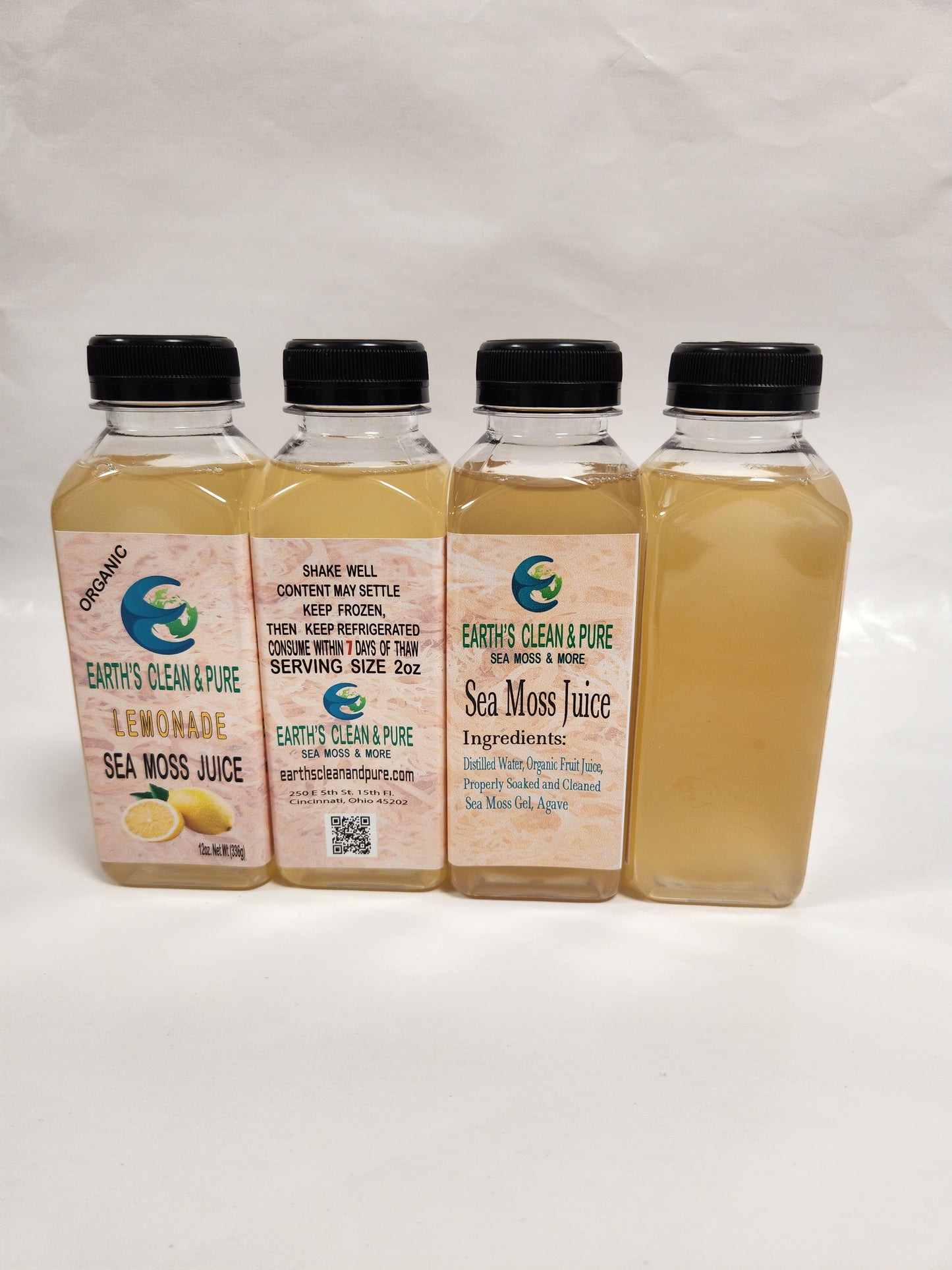 Lemonade Sea Moss Juice