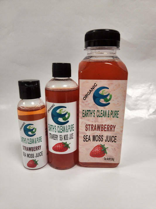 Strawberry Sea Moss Juice
