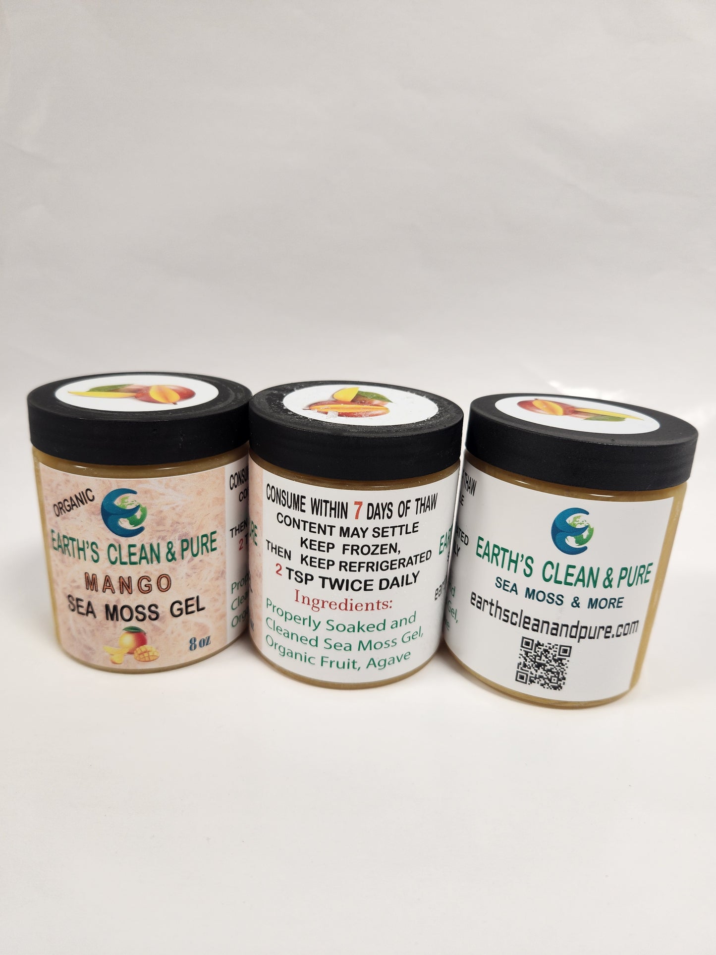 Mango Sea Moss Gel - Earth's Clean and Pure