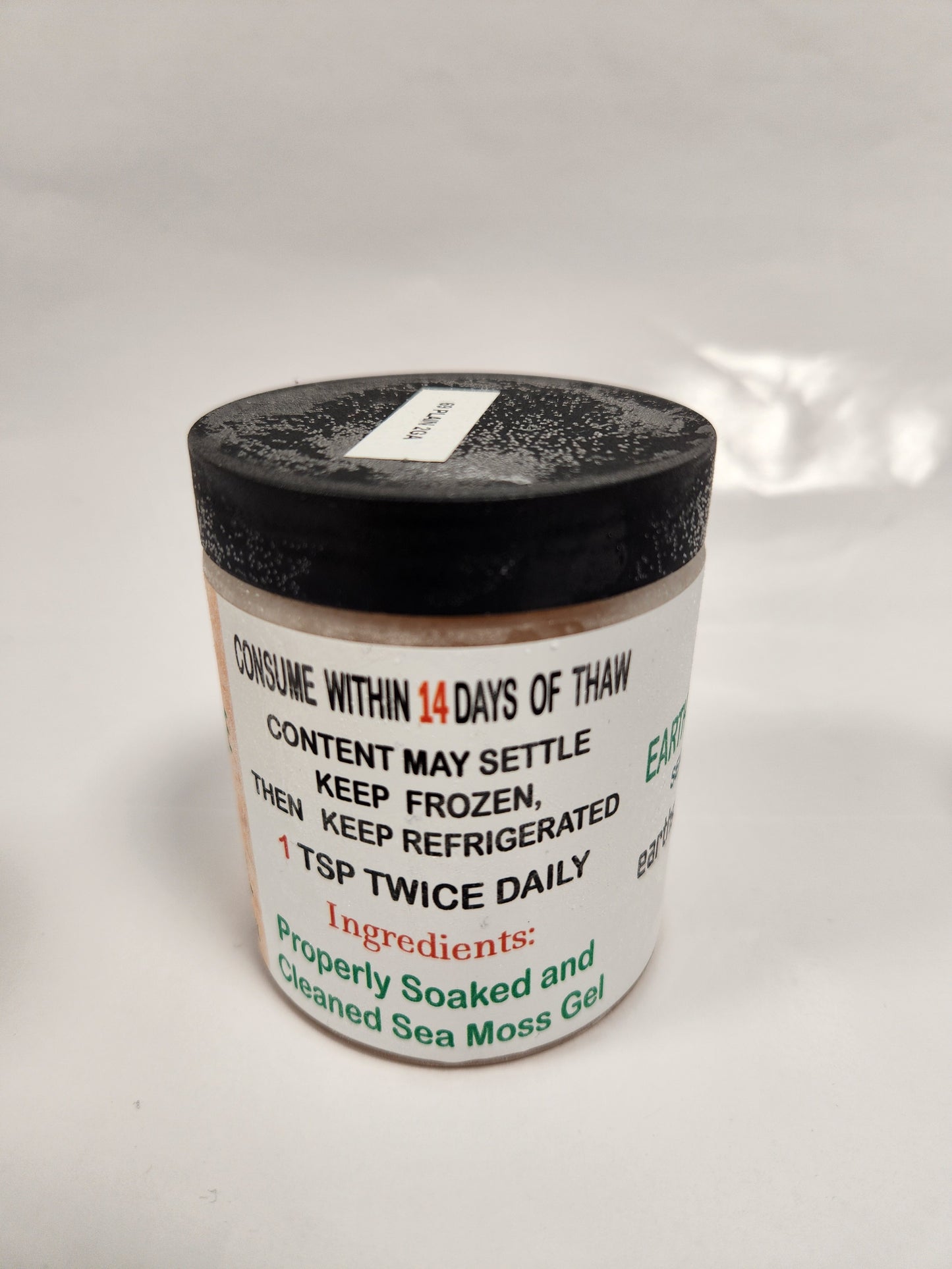 Plain Sea Moss Gel - Earth's Clean and Pure