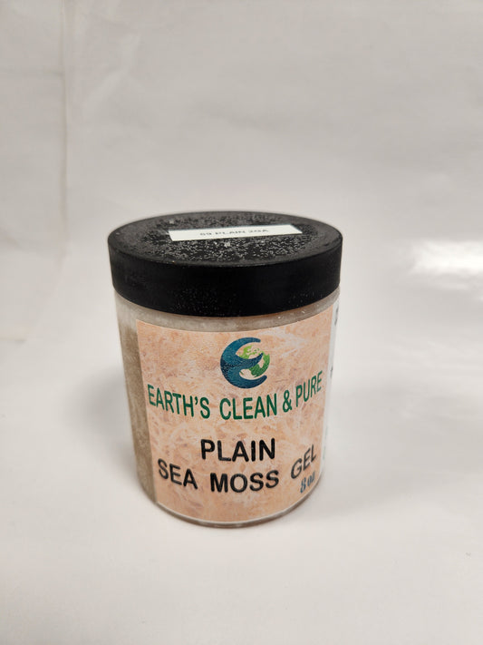 Plain Sea Moss Gel - Earth's Clean and Pure