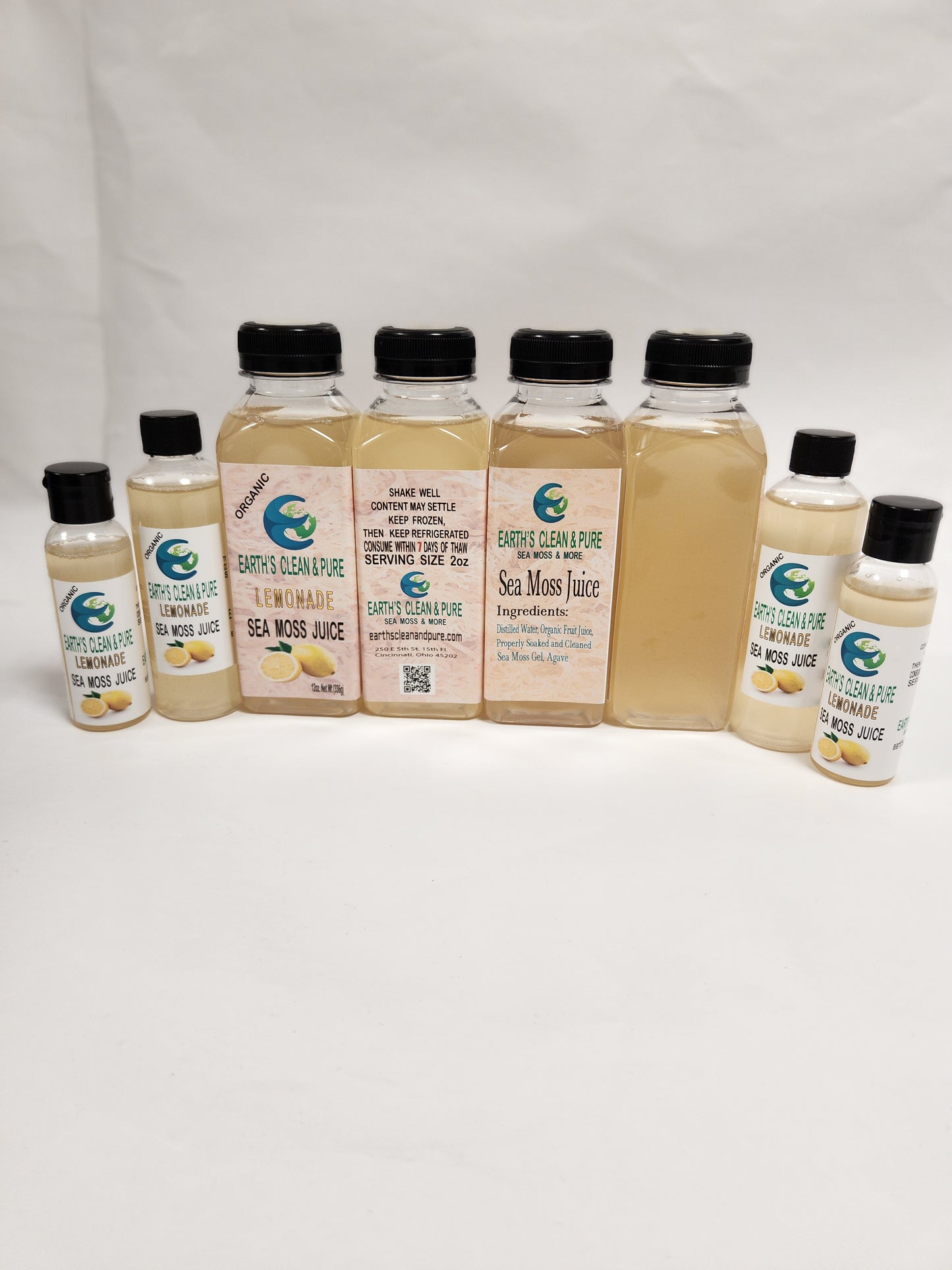 Lemonade Sea Moss Juice