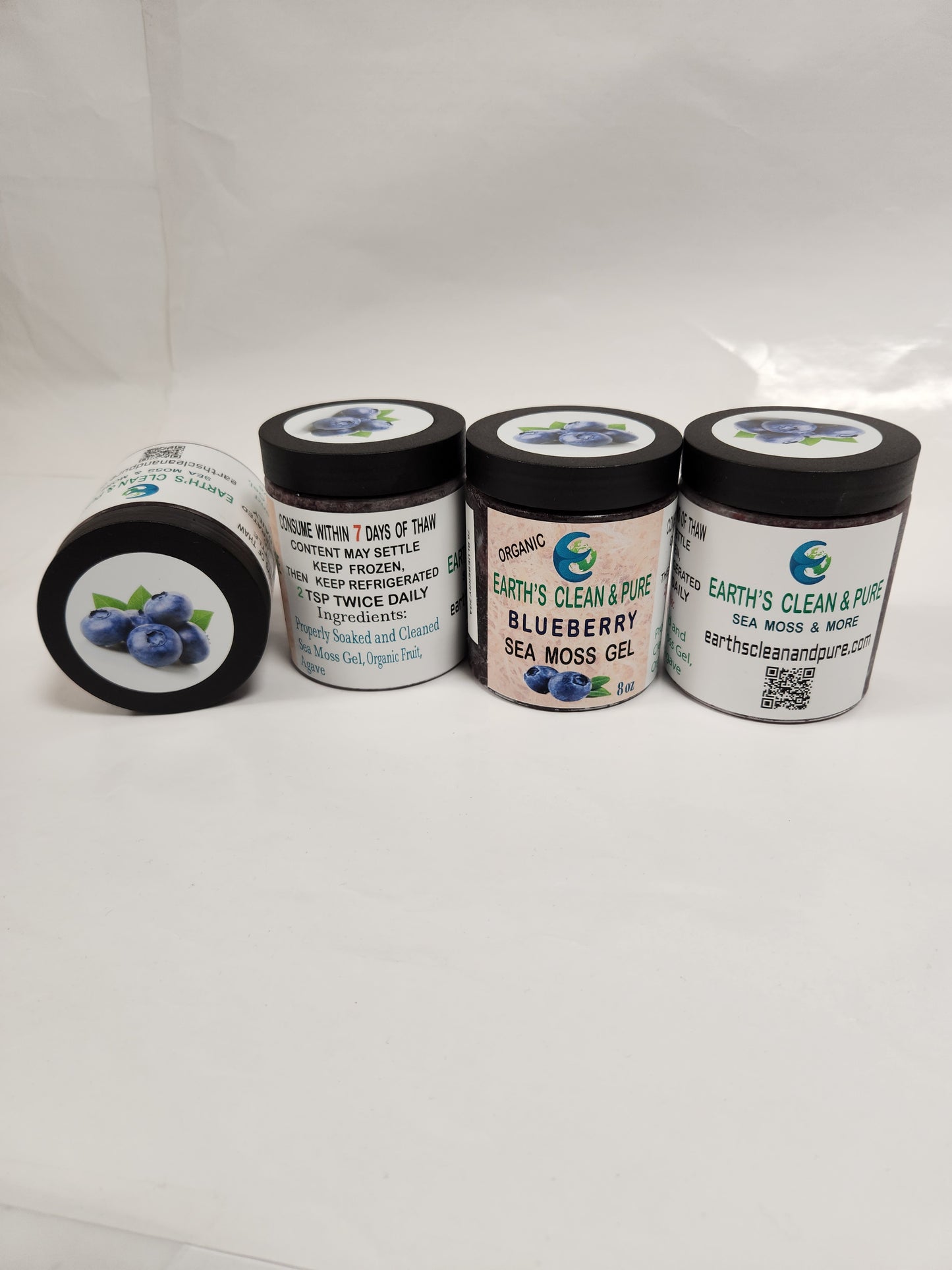 Blueberry Sea Moss Gel - Earth's Clean and Pure