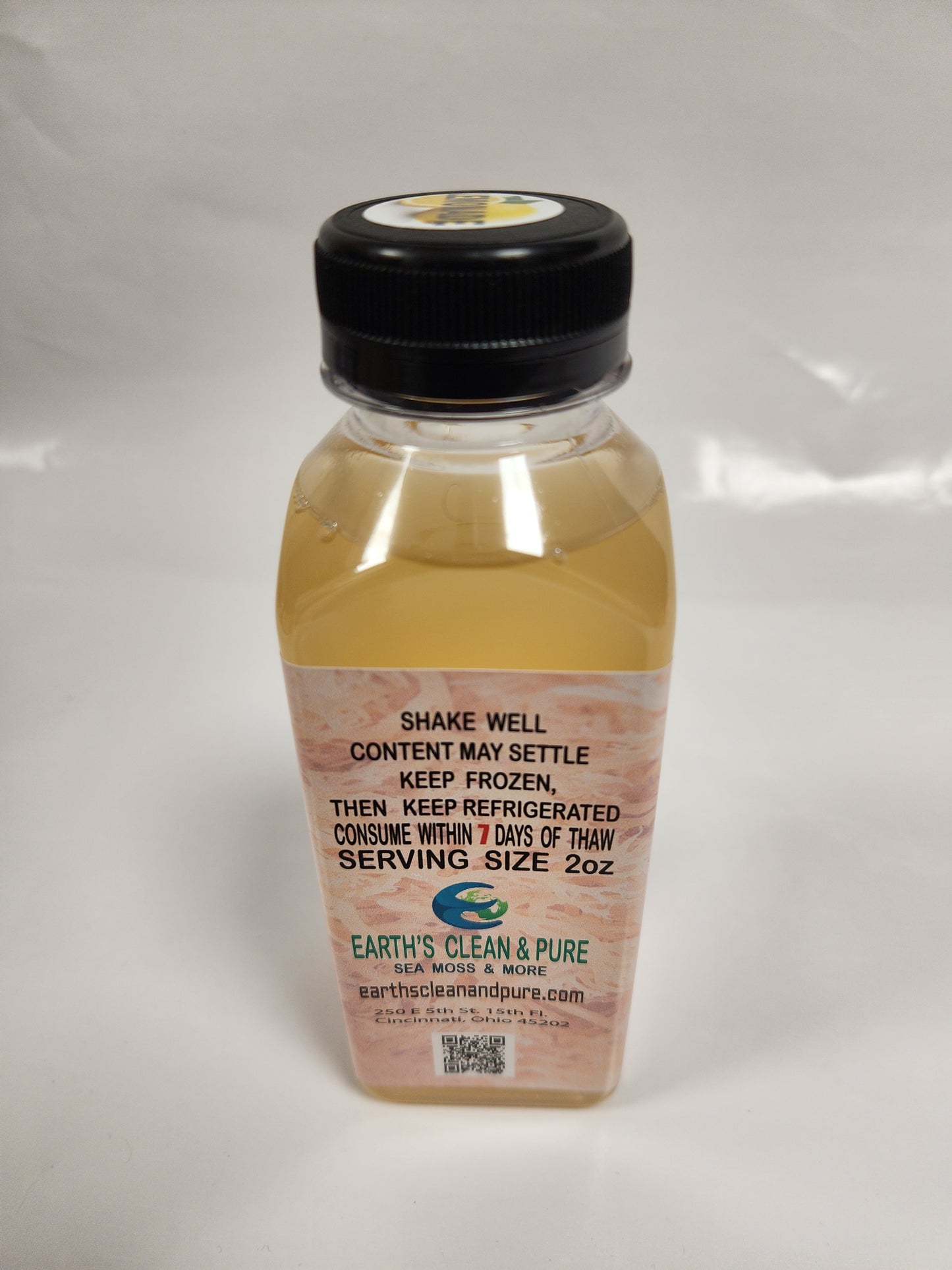 Lemonade Sea Moss Juice