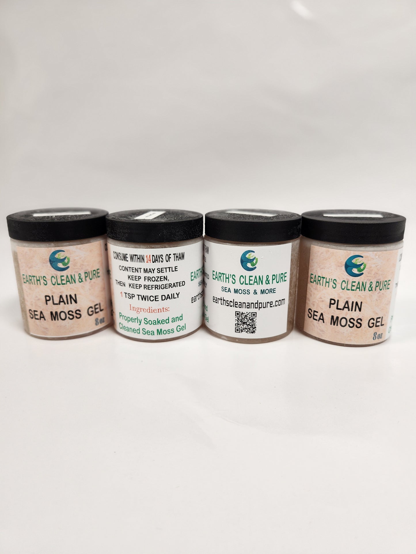 Plain Sea Moss Gel - Earth's Clean and Pure